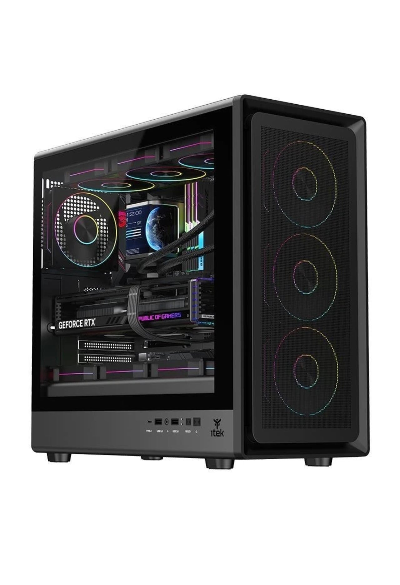 GAMING PC FLUX V2 AMD RYZEN 5 - RTX 5060TI - 16GB - 1 TB NVME - WINDOWS 11 PRO